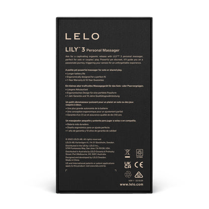 LELO - Lily 3 Personal Massager - Dark Plum