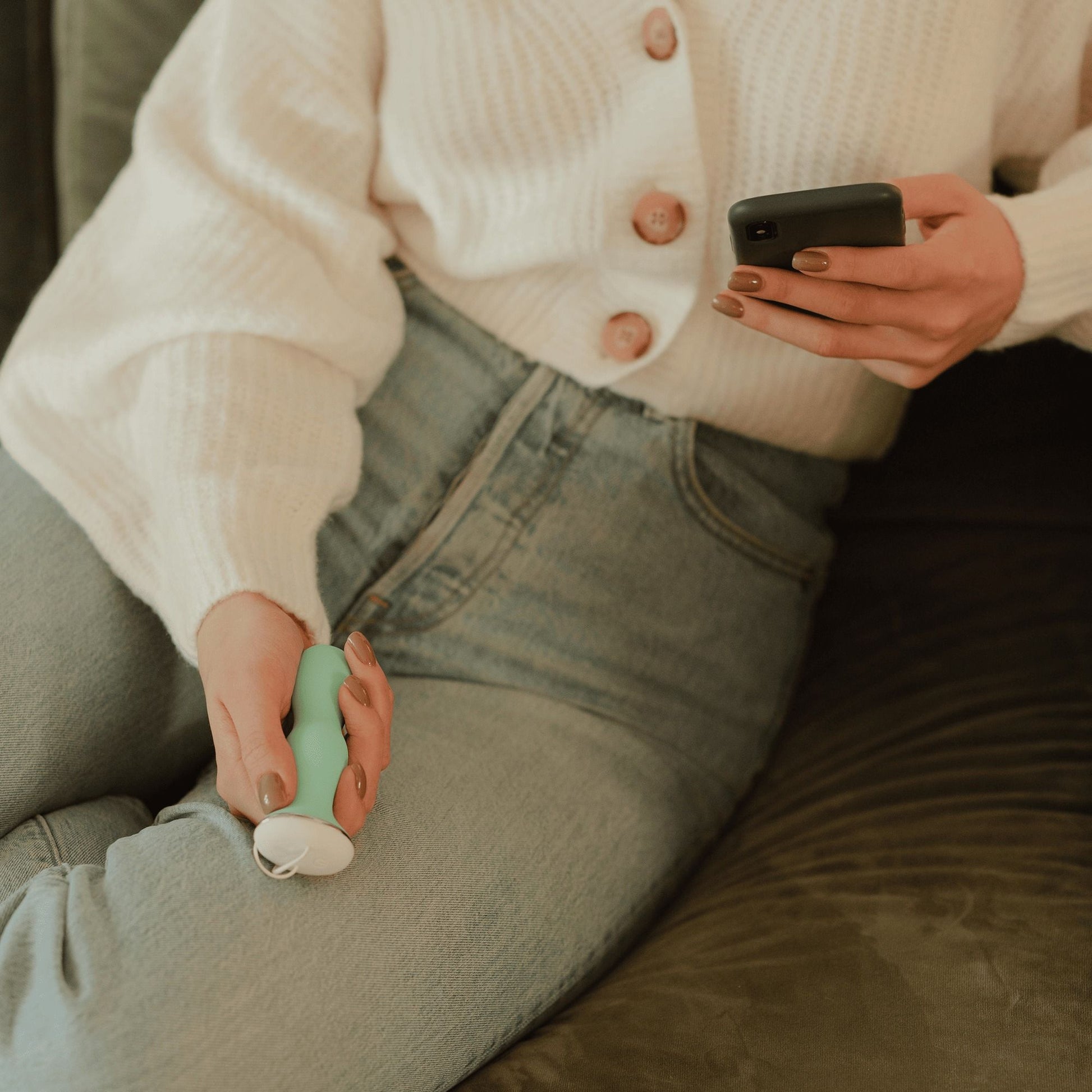 Perifit Care Bekkenbodem Trainer App Controlled - Lindegroen
