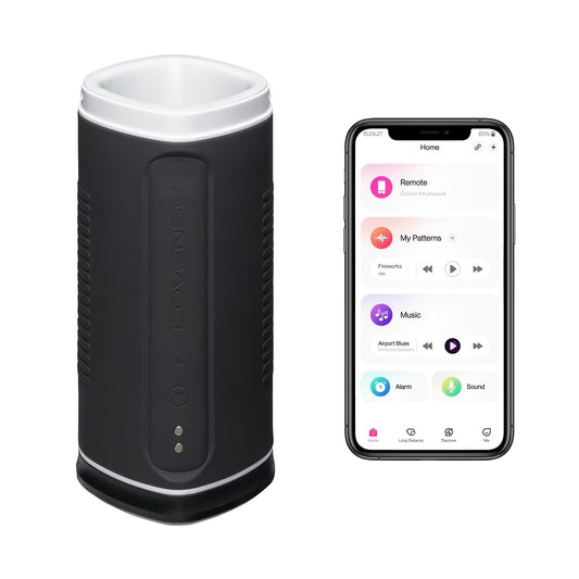 Lovense -  Automatische Masturbator Met App - Zwart