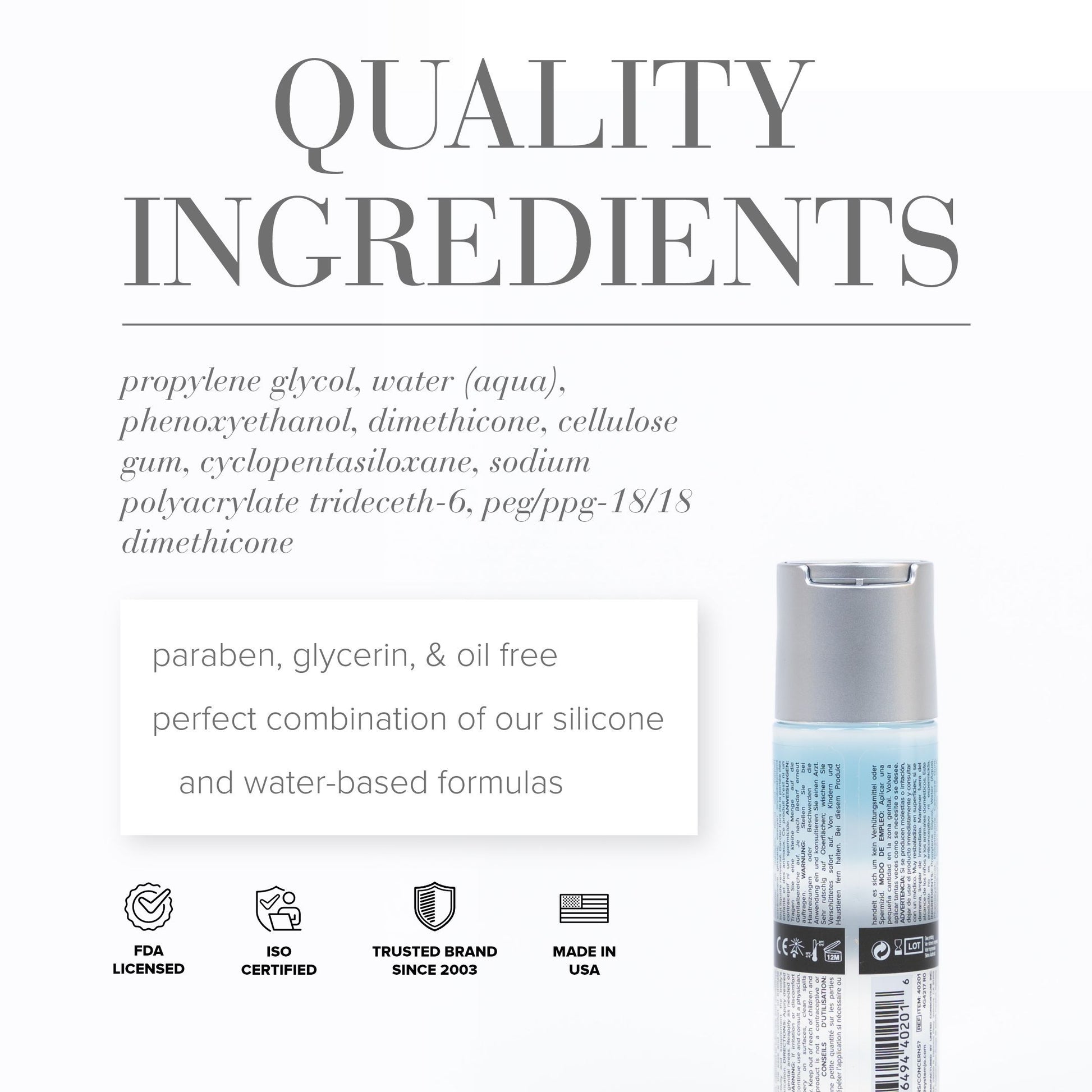 System Jo - Classic Hybrid Glijmiddel - 30 ml