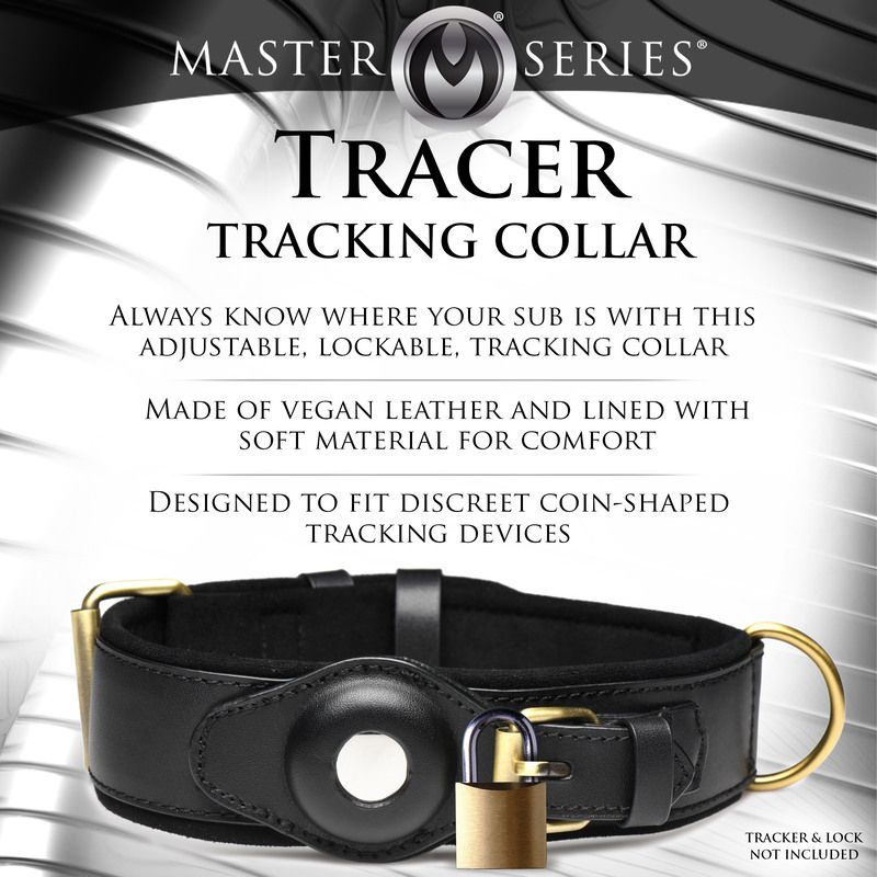 Tracking Halsband - Zwart