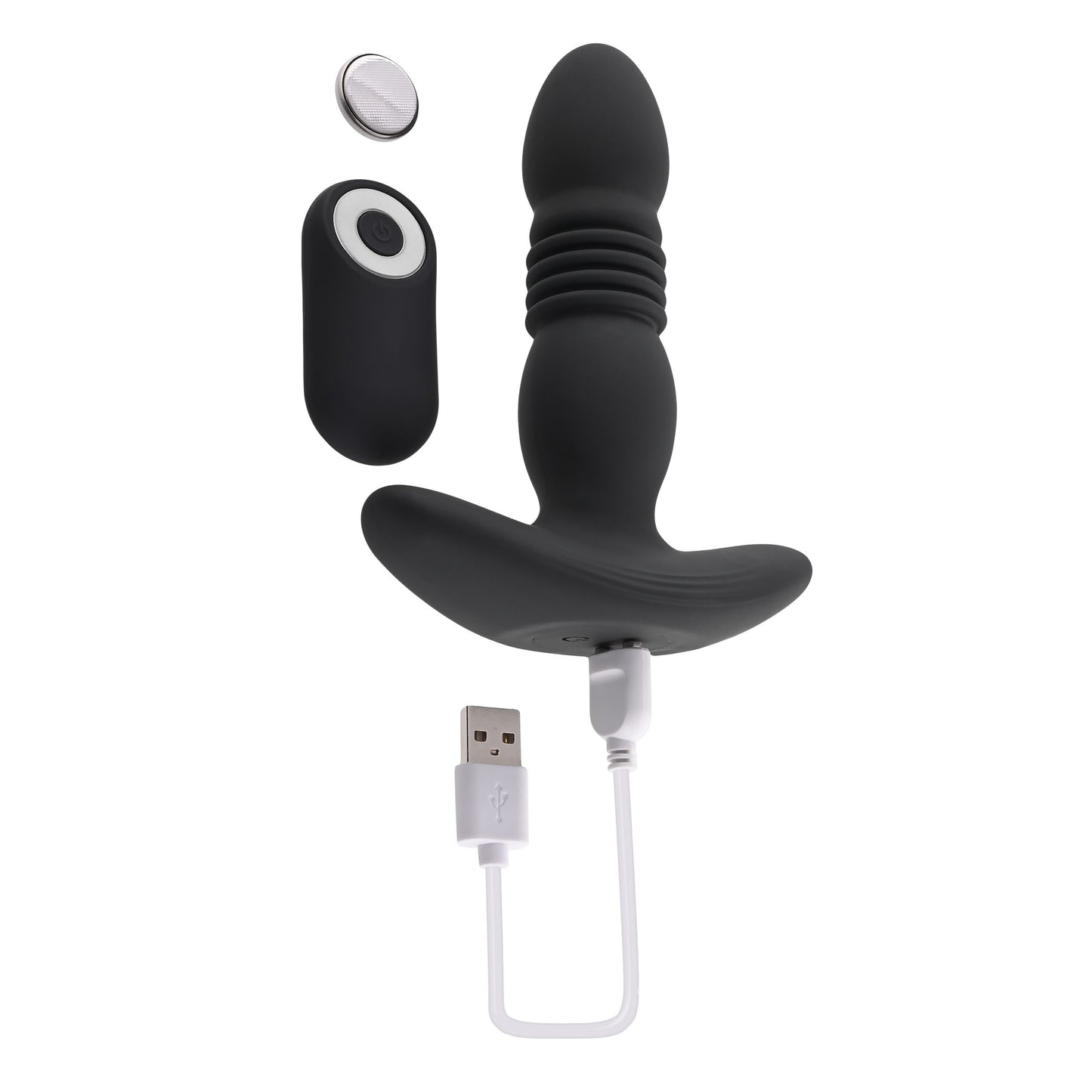 Playboy  - Trust The Thrust Buttplug - Zwart