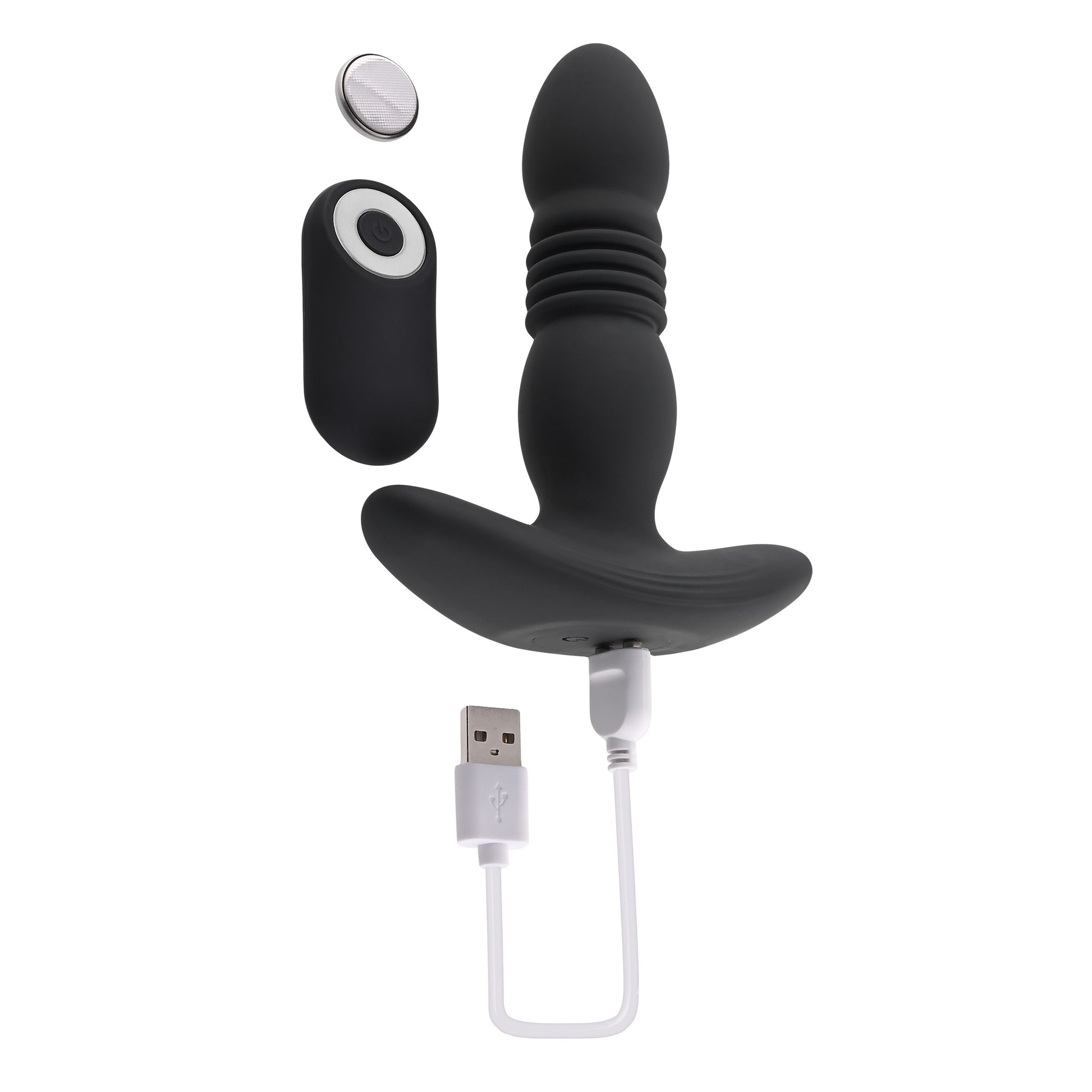 Playboy  - Trust The Thrust Buttplug - Zwart