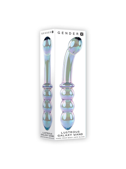 Evolved - Shiny Galaxy Glazen Dildo