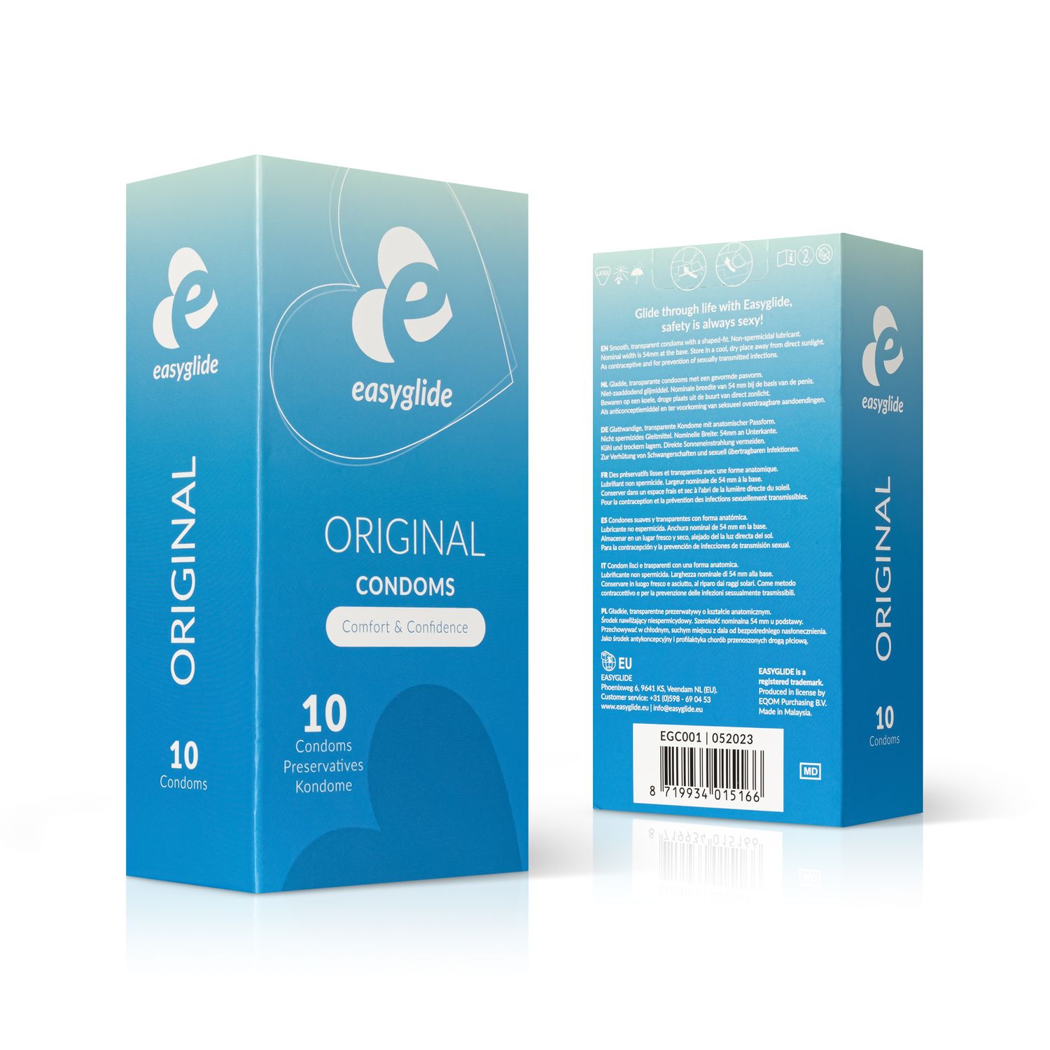 EasyGlide - Original Condooms - 10 stuks