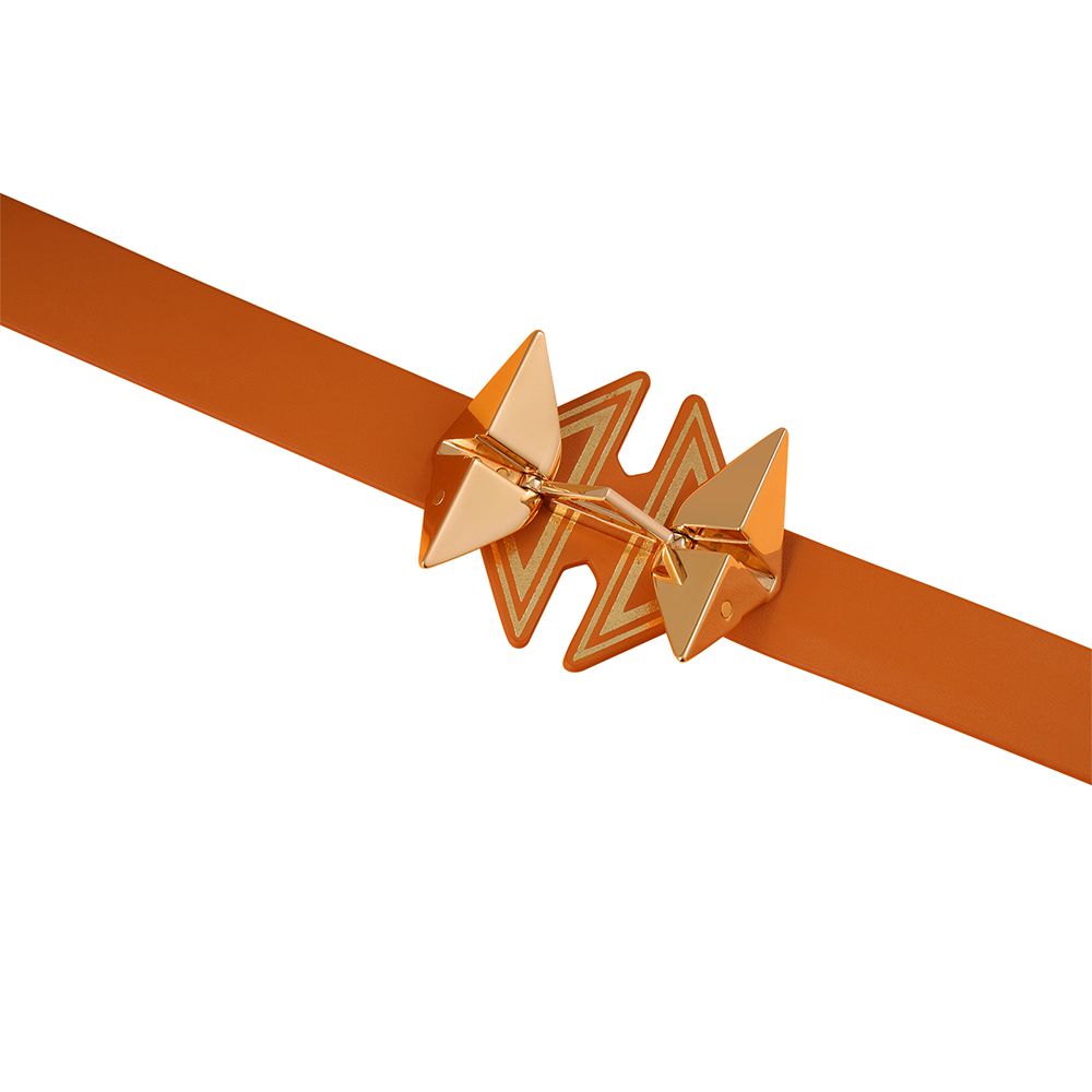 LOCKINK - Posture Luxe Collar en Lijn - bruin