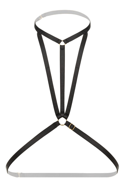 Strappy Harness Bralette Obsession - zwart