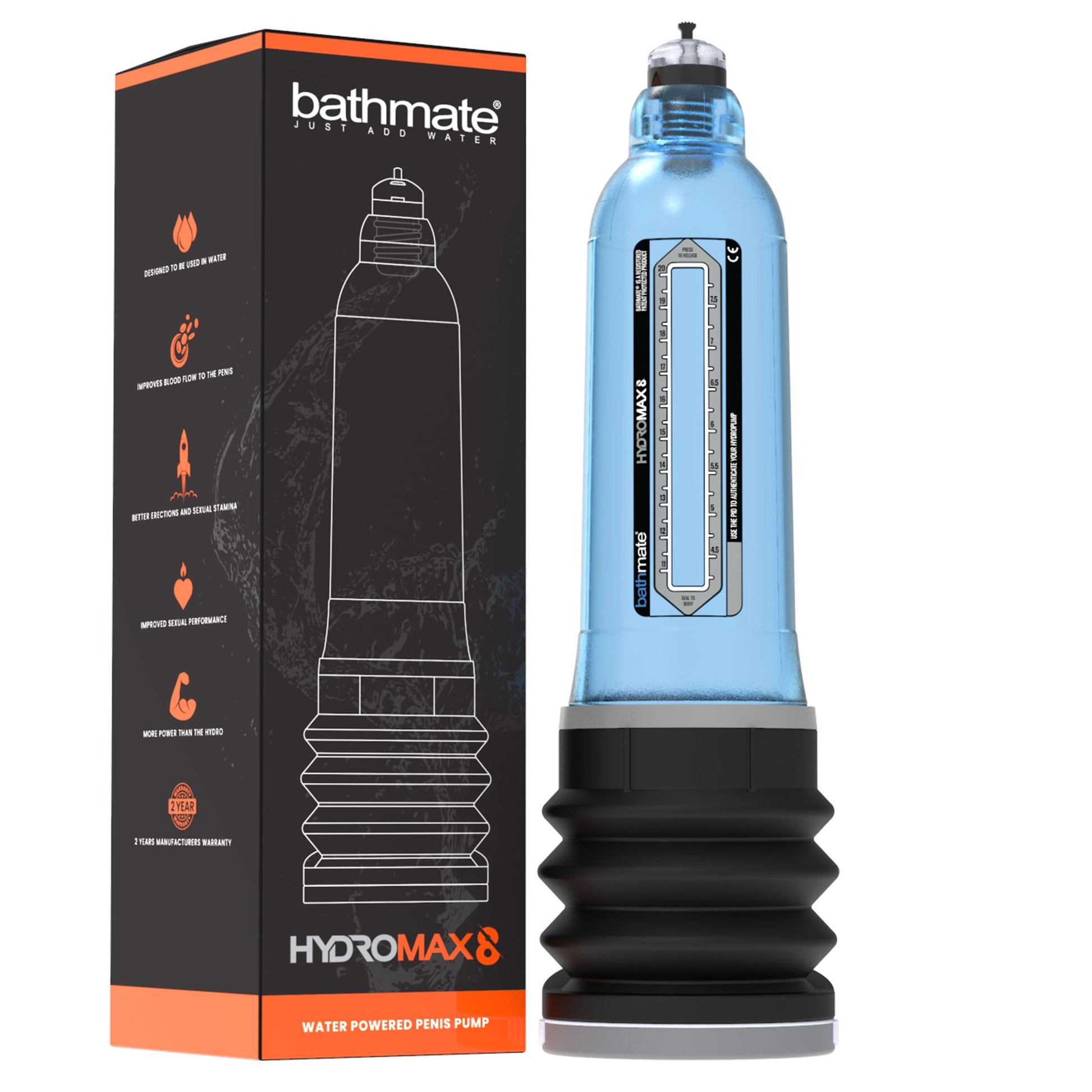Bathmate - Hydromax 8 - Blauw
