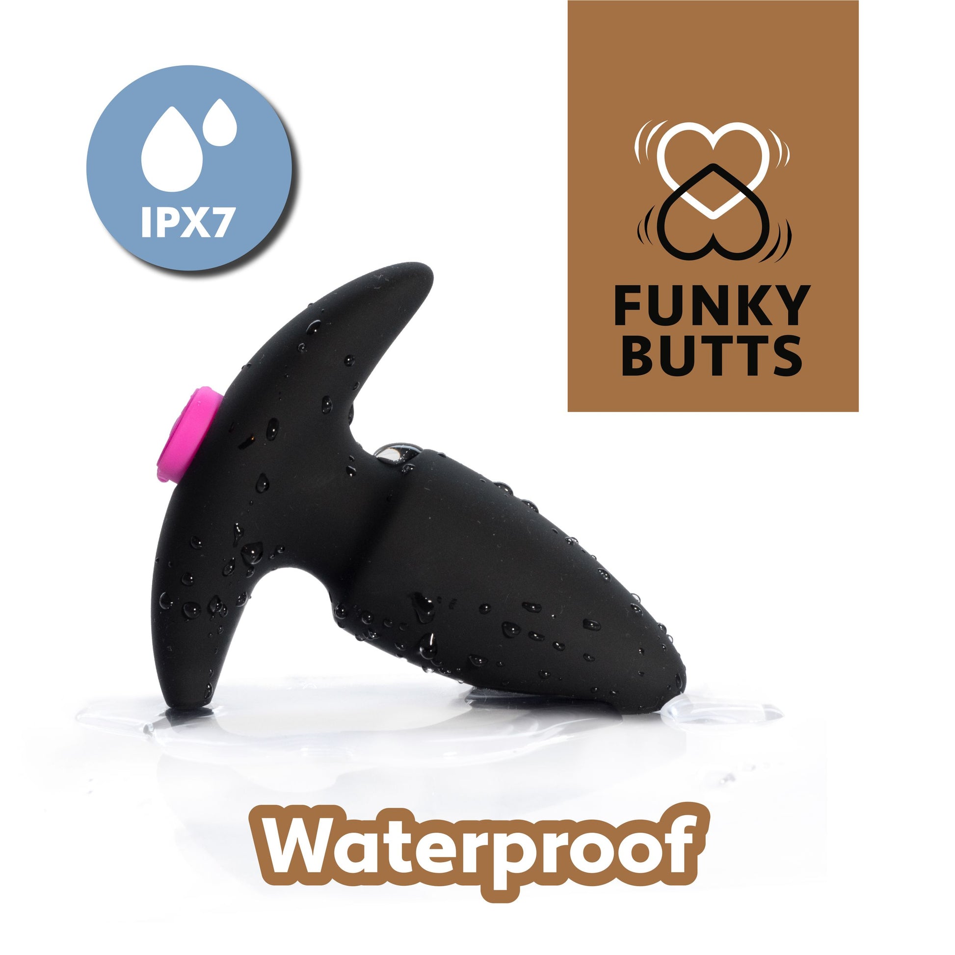 FeelzToys - FunkyButts Buttplugset met Afstandsbediening voor Koppels