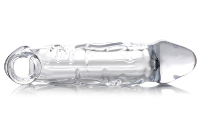 Clear Extender Gebogen Penissleeve