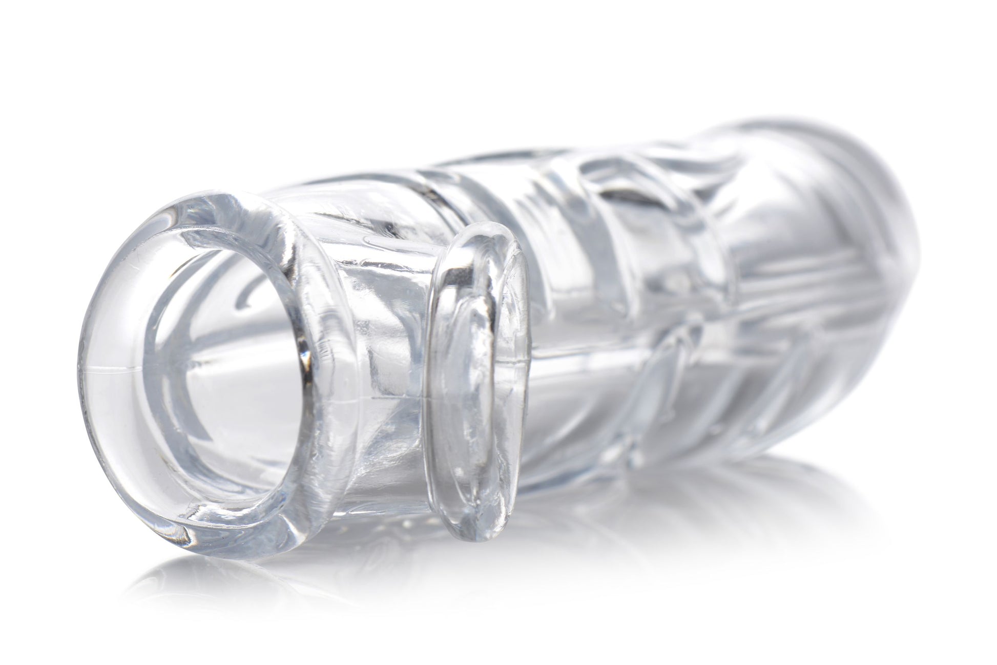 Clear Extender Gebogen Penissleeve