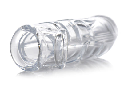 Clear Extender Gebogen Penissleeve