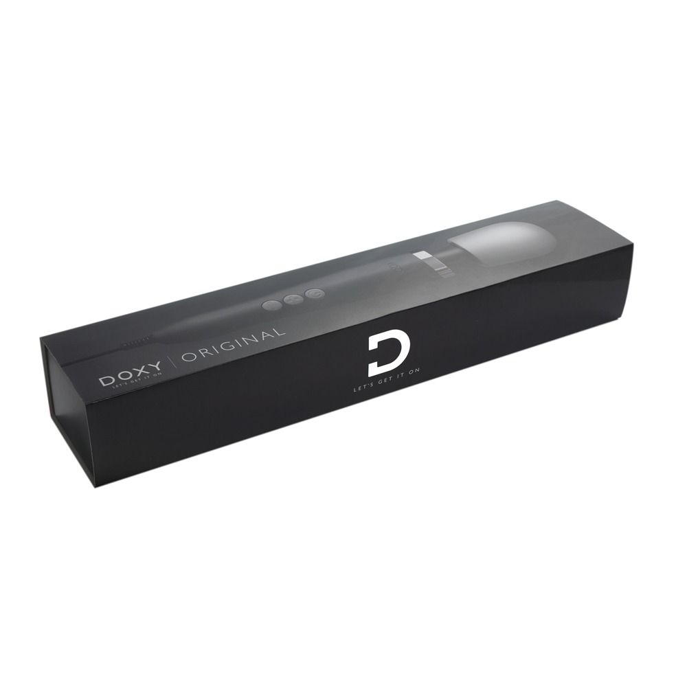 Doxy Wand Vibrator Original - Zwart