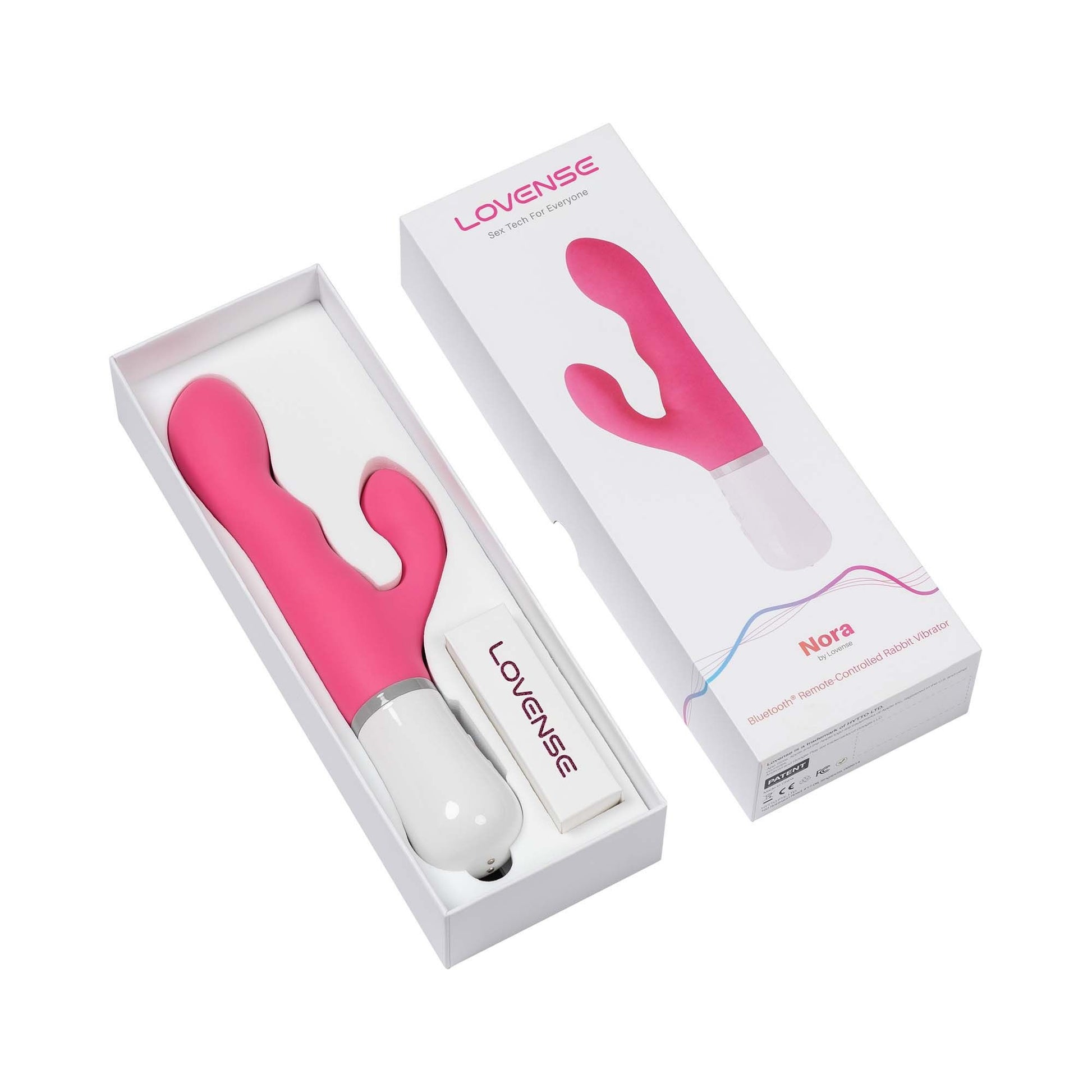 Lovense - Nora G-spot Vibrator  Met App - Roze