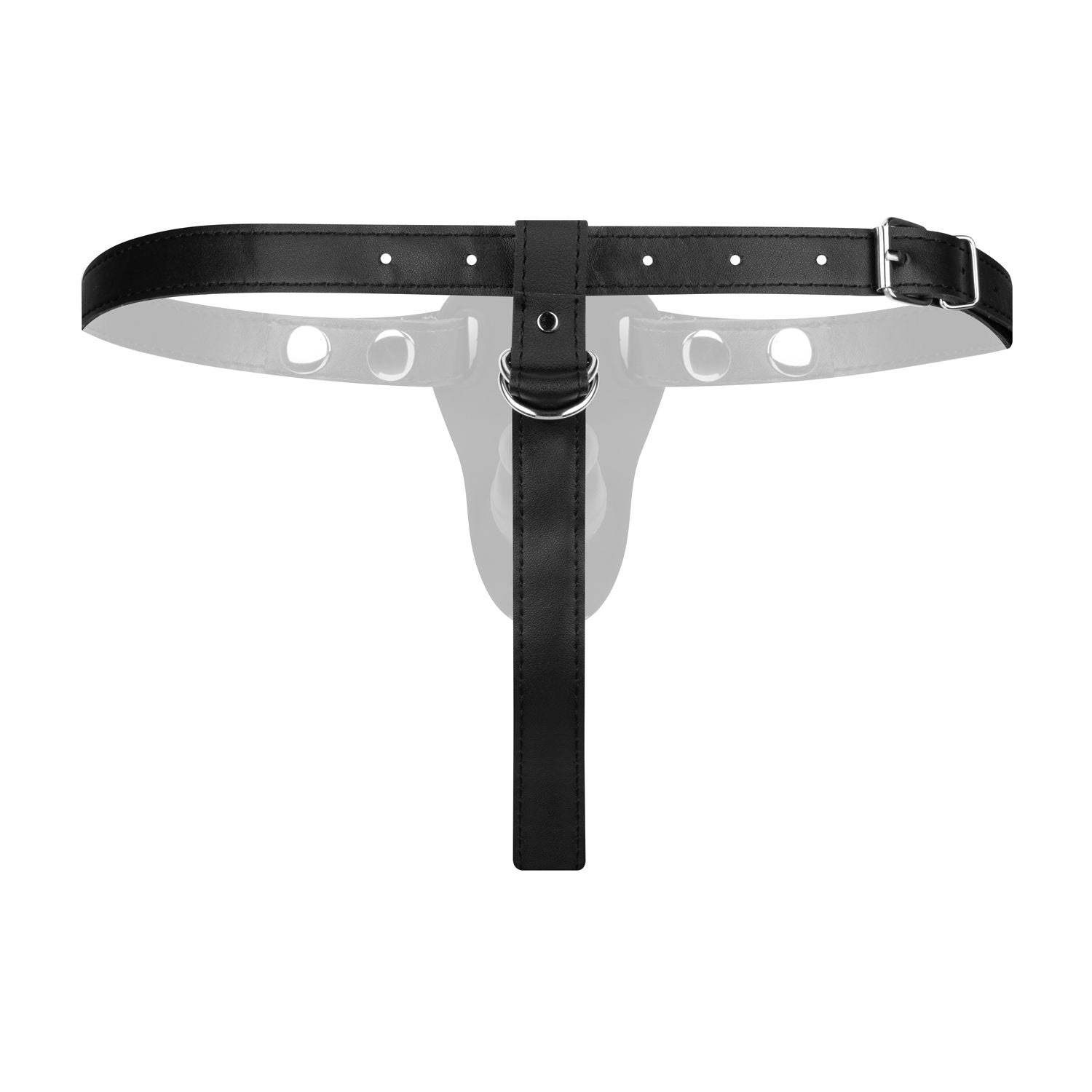 Fetish Collection - Dubbelzijdige Strap-On Dildo - Zwart