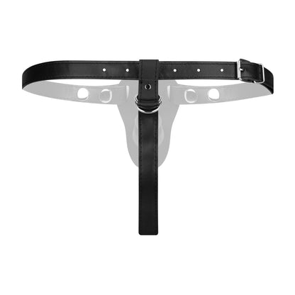 Fetish Collection - Dubbelzijdige Strap-On Dildo - Zwart