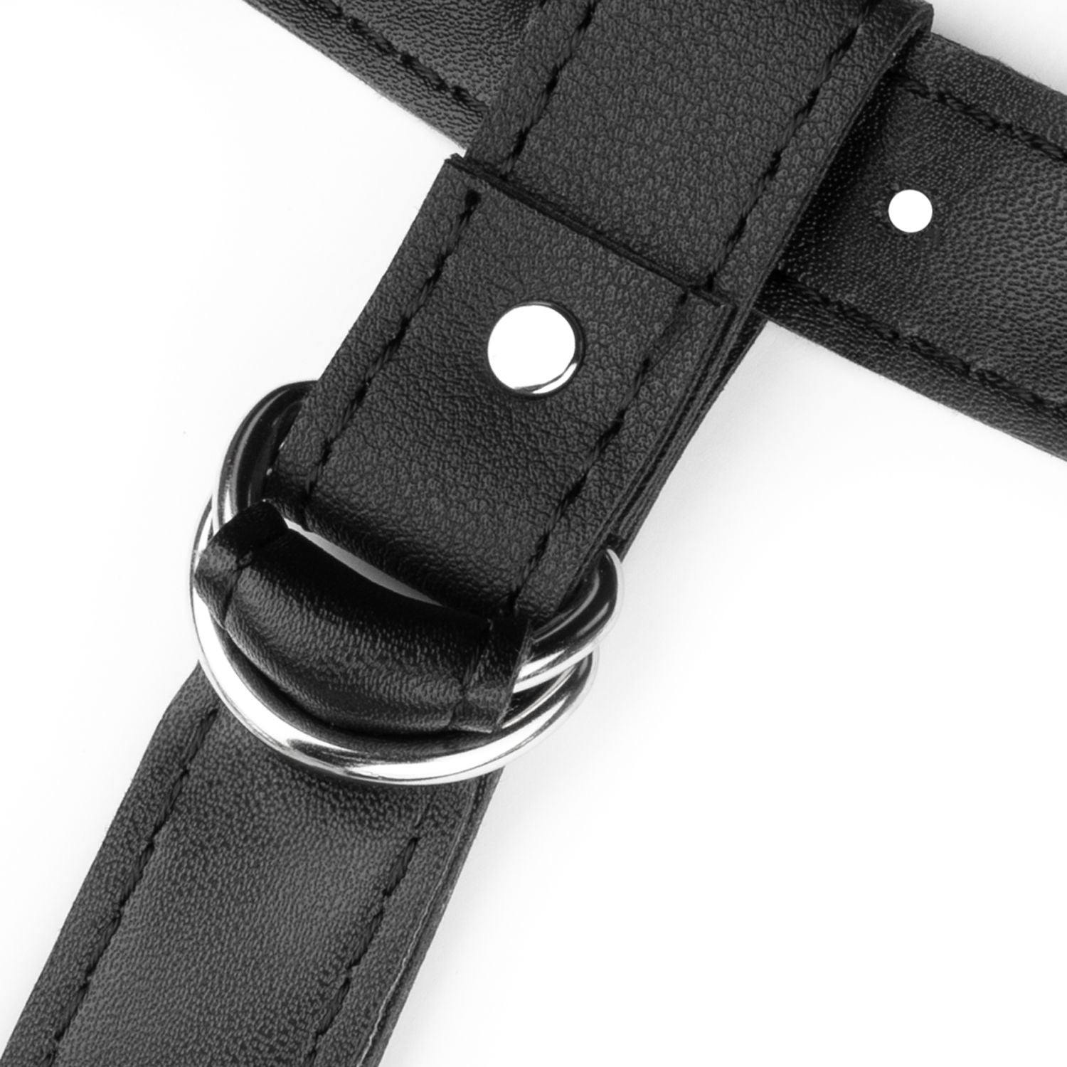 Fetish Collection - Dubbelzijdige Strap-On Dildo - Zwart