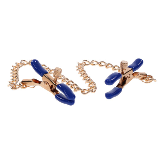 Cougar Tepelklemmen met Ketting - Goud