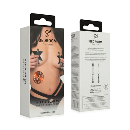 Bedroom Fantasies - Tepelklemmen - Zilver