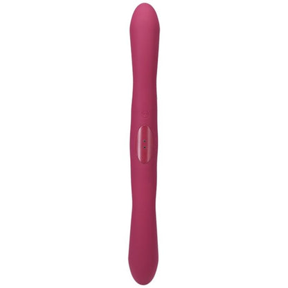 Doc Johnson - Dubbele Vibrator met Afstandsbediening - Rood
