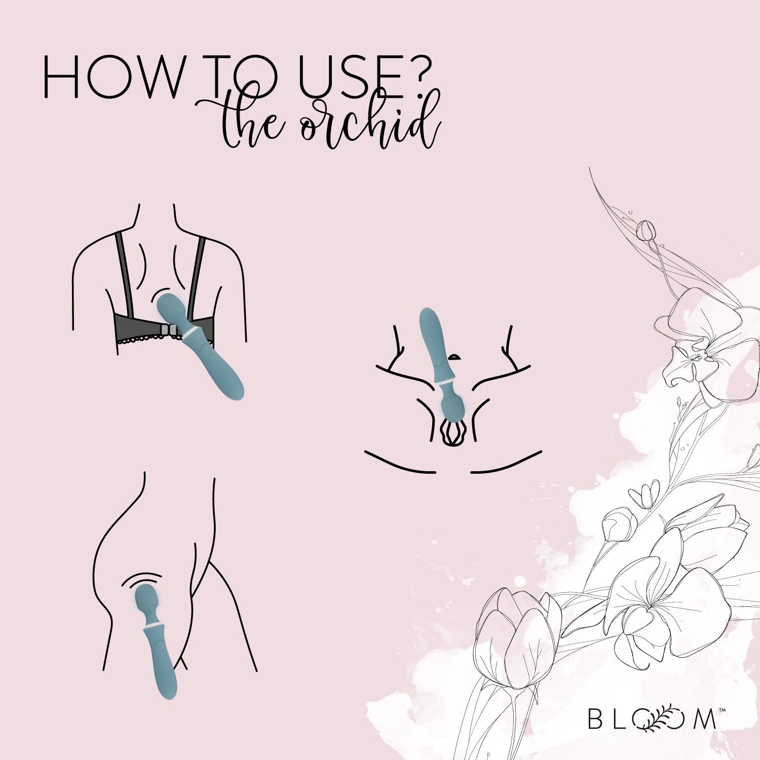 The Orchid Wand Vibrator