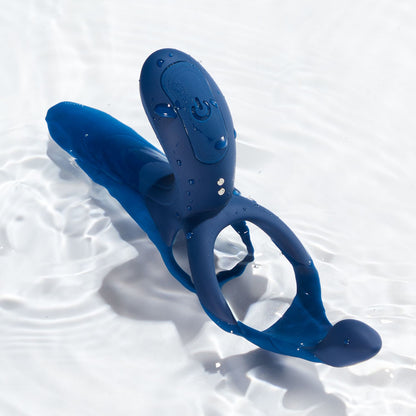 HoneyPlayBox - Pleasure Pivot App-gestuurde Vibrator voor Koppels Blauw
