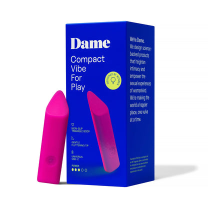 Dame - Zig Compact Vibrator - Magenta
