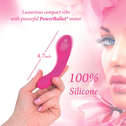 The Mini Swan Wand Vibrator - Roze