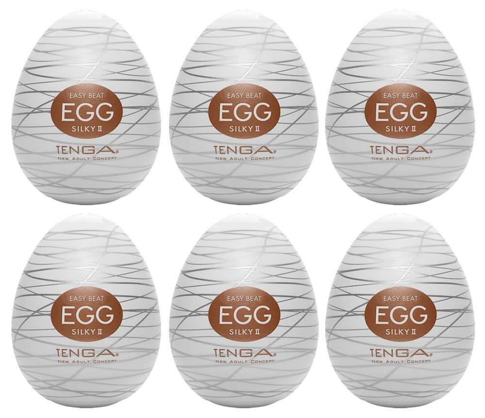 Tenga Egg Silky II Pack of 6