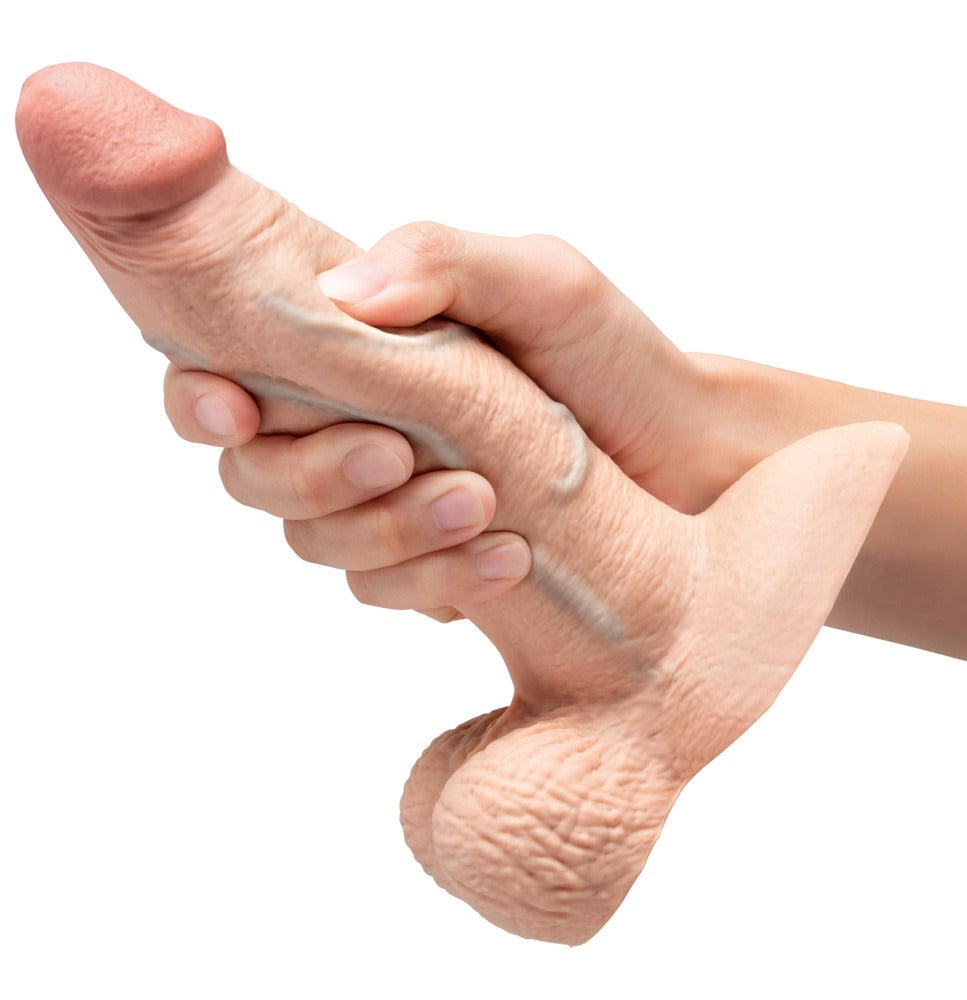b-Vibe Slipskin 7" Girthy Crea