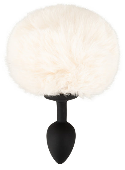 Fluffy Tail White S