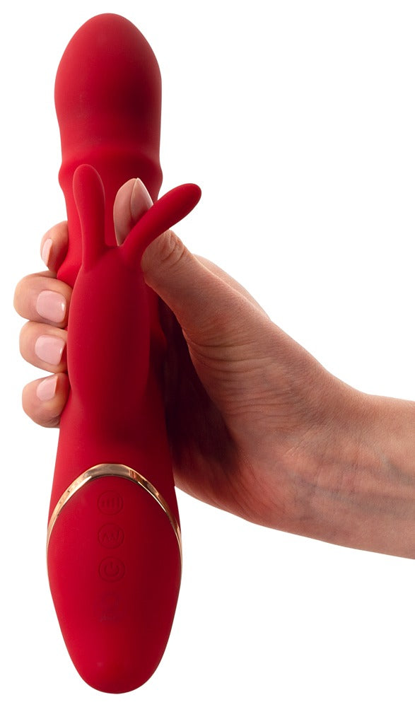 Rabbit Vibrator with 3 Moving